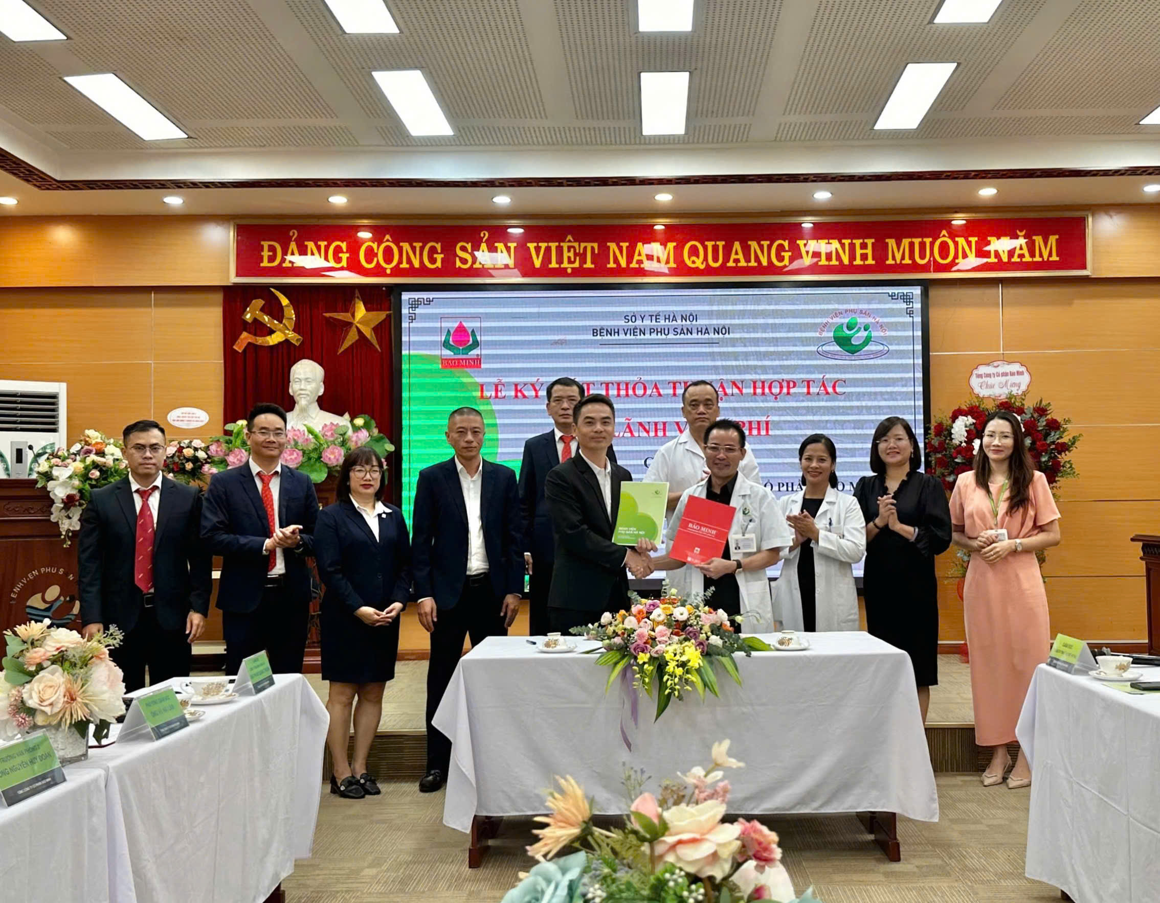 Bảo Minh Ký Kết Thoả Thuận Hợp Tác Với Bệnh Viện Phụ Sản Hà Nội